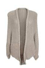 cardigan Cris Barros feminino bege