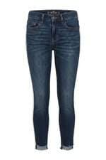 calça jeans Hollister feminina azul