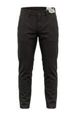 calça de sarja Sawary masculina cinza