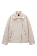 Jaqueta Feminina Zara Bege