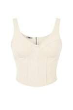 Cropped Feminino Chica Off White