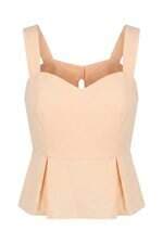 cropped feminino bege zinco