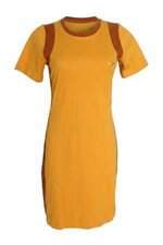 Vestido feminino Achados Repassa amarelo