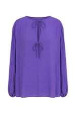 Blusa Feminina Massimo Dutti roxa