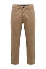 Calça de sarja Zara feminina marrom