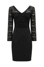 Vestido Tvz feminino em renda preto