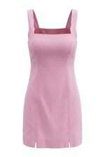 Vestido Garage feminino em viscolinho rosa 