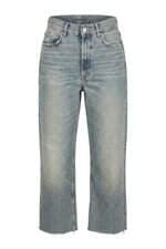 Calça Jeans Reta Feminina Zara Azul