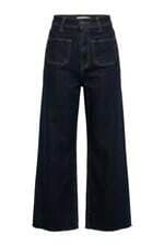 Calça Jeans Wide Leg Feminino Zara Azul
