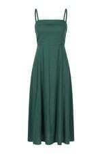 vestido You Com viscolinho verde