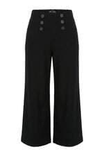 Calça Feminina Pantacourt Zara Preta