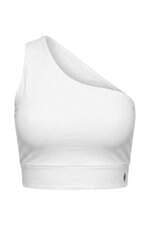 Blusa Le Lis Blanc ombro único branca com bojo