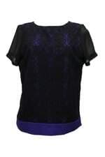 blusa Le Lis Blanc feminina preta