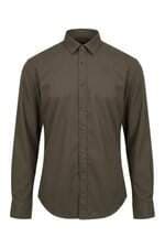 Camisa Zara masculina verde