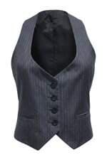 Colete Feminino Zara Cinza