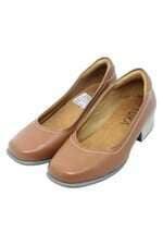 sapato couro feminino marrom