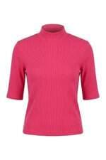 Blusa Canelada Feminina Zara Rosa