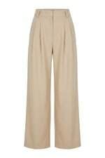 calça de tecido Banana Republic  bege