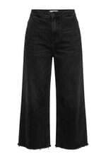 Calça Jeans Feminina Dudalina Pantacourt Preta
