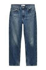 Calça Jeans Feminina Zara Reta Azul