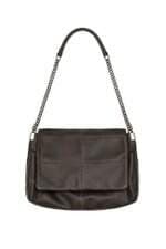 Bolsa feminina Zara em PU marrom