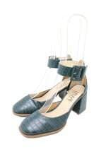 Sapato feminino Lelive croco verde