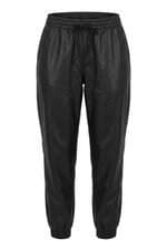 Calça Jogger Feminina em PU Zara Preta