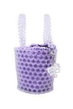 Bolsa de Mão Zara feminino roxo