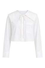 Camisa Cropped Zara branca