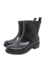 Bota galocha feminina Zaxy Grendene preta