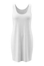 Vestido Achados das Influencers plus size off white