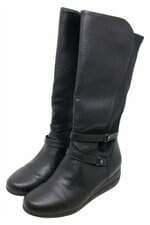 Bota cano alto Piccadilly preta