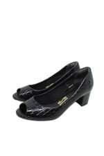 Peep toe Santa Lolla feminino preto