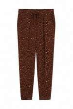 Calça Primark marrom animal print