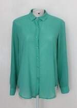 Camisa hush by rosana feminina verde clara 
