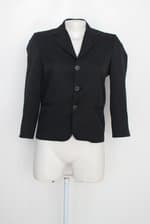 Blazer feminino preto com forro