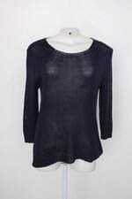 Blusa luigi bertolli feminina azul com Recortes