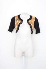 Bolero linha fixa feminino preto