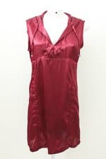 Vestido Zoom Forever Bordô Com Capuz 