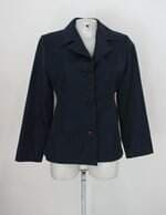 Blazer simulassão feminino azul