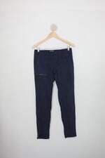 Calça de tecido zara feminina azul