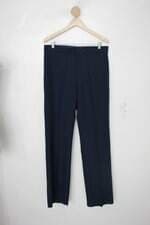 Calça social masculina azul