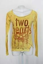 Camiseta john john masculino amarela estampada
