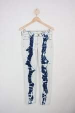 Calça de sarja h&m feminina estampada