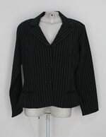 Blazer syncronicity feminino verde listrado