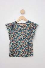 Blusa malha Infantil c&a estampado com recortes