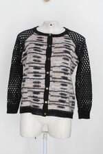 Cardigan de tricot maria filó feminino estampado