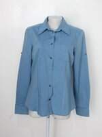 Camisa marisa feminina azul