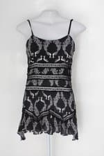 Regata dress to feminina estampada com Renda