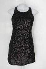 Vestido dress to feminino preto com Paetê